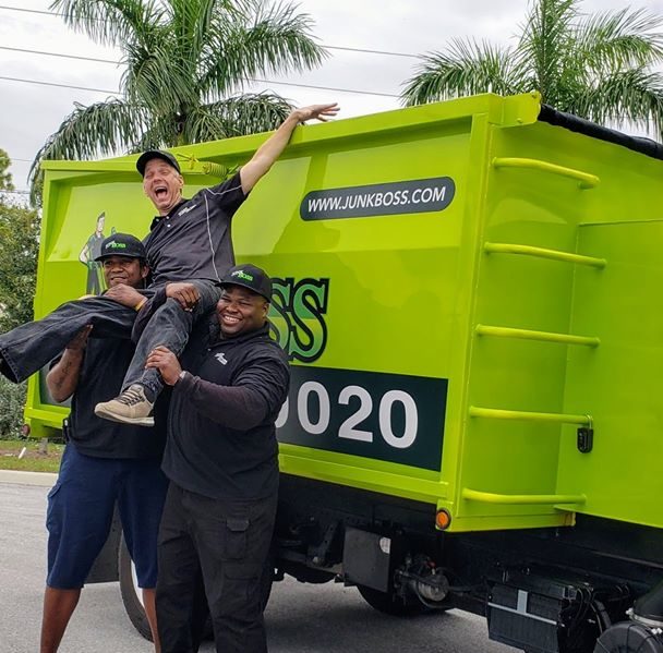 junk boss junk removal services west palm beach